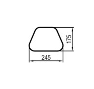 711 mm (obvod)